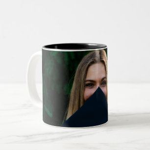 Taza Bicolor Crea Tu Propia Foto De Graduado Personalizada