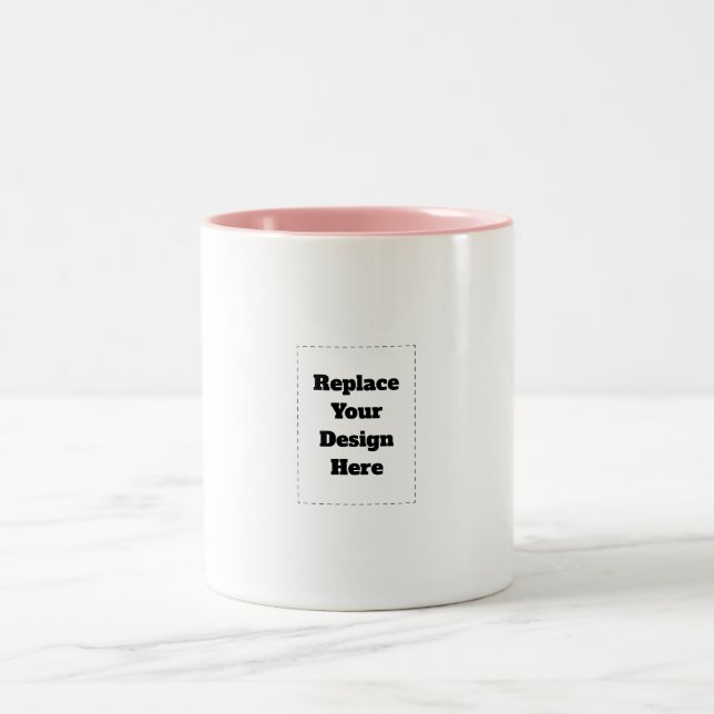Taza Bicolor Crea tu propio blanco (Centro)