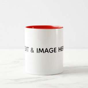 Taza Bicolor Crea tu propio blanco