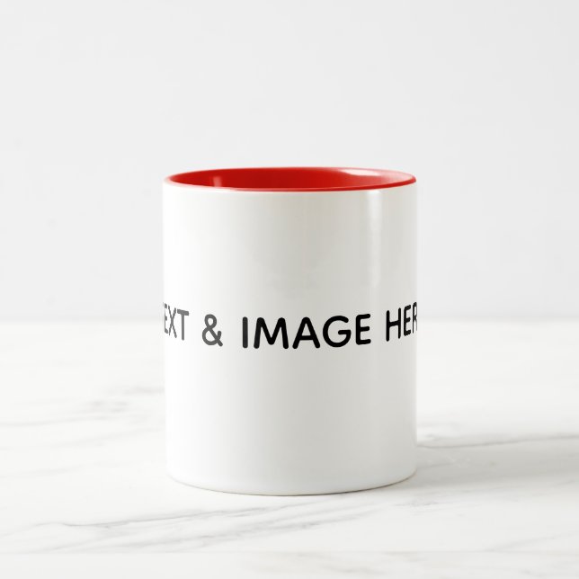 Taza Bicolor Crea tu propio blanco (Centro)