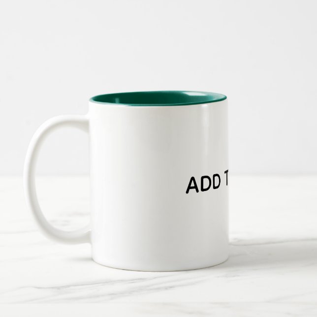 Taza Bicolor Crea tu propio blanco  (Izquierda)