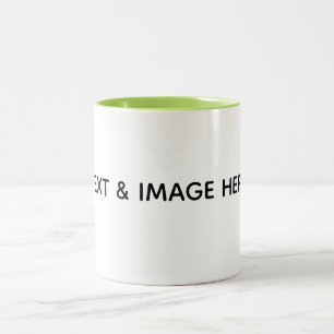 Taza Bicolor Crea tu propio blanco