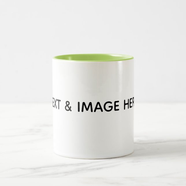 Taza Bicolor Crea tu propio blanco (Centro)
