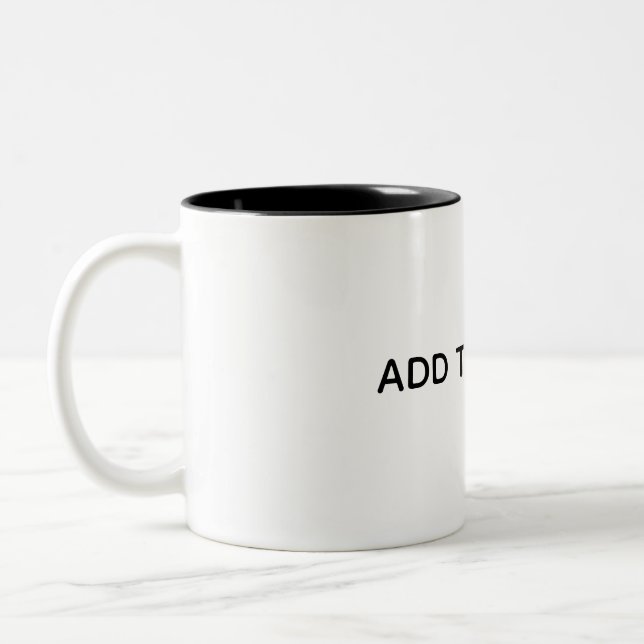 Taza Bicolor Crea tu propio blanco  (Izquierda)