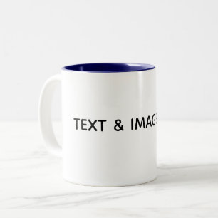 Taza Bicolor Crea tu propio blanco