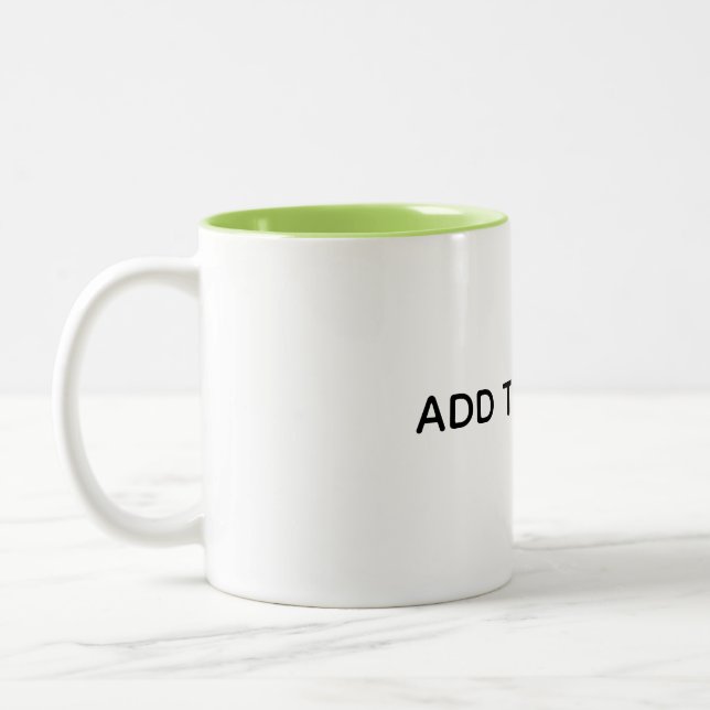 Taza Bicolor Crea tu propio blanco  (Izquierda)