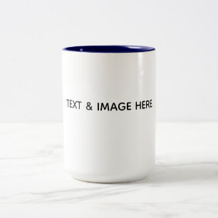 Taza Bicolor Crea tu propio blanco