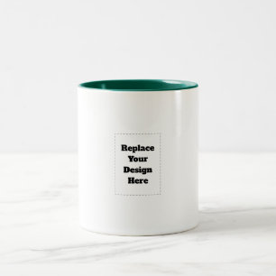 Taza Bicolor Crea tu propio blanco