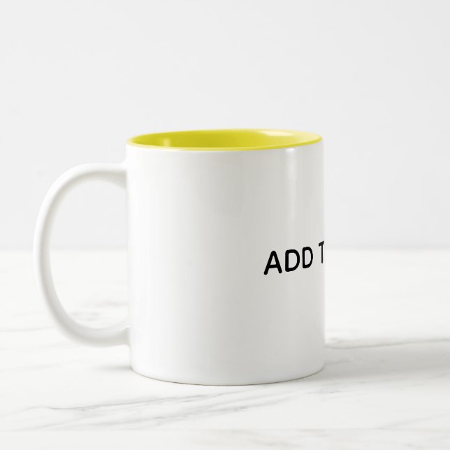 Taza Bicolor Crea tu propio blanco  (Izquierda)