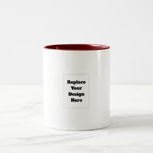 Taza Bicolor Crea tu propio blanco