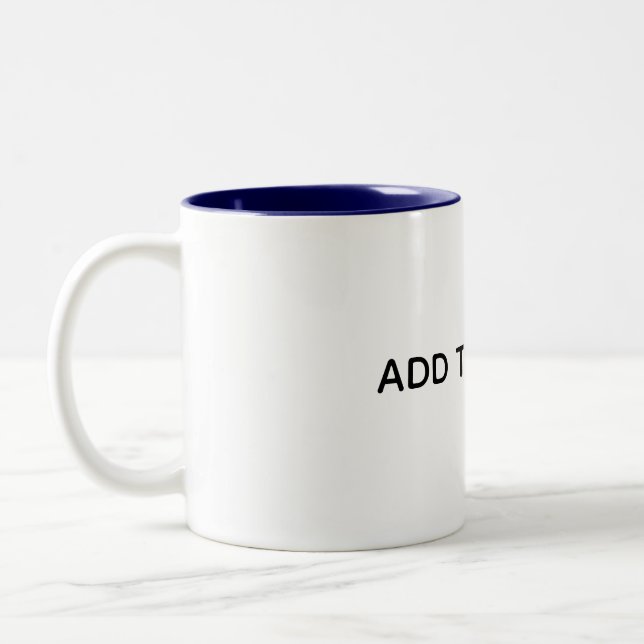Taza Bicolor Crea tu propio blanco  (Izquierda)