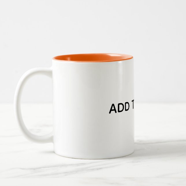 Taza Bicolor Crea tu propio blanco  (Izquierda)