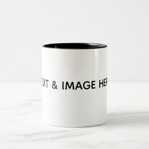 Taza Bicolor Crea tu propio blanco