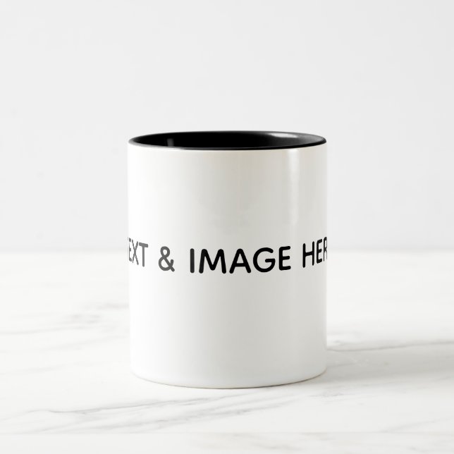 Taza Bicolor Crea tu propio blanco (Centro)