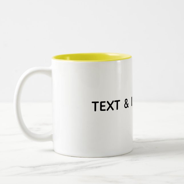 Taza Bicolor Crea tu propio blanco (Izquierda)