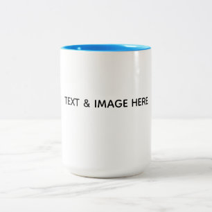 Taza Bicolor Crea tu propio blanco