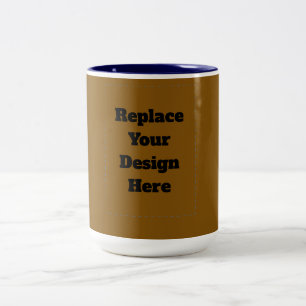 Taza Bicolor Crea tu propio marrón
