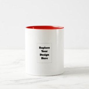 Taza Bicolor Crea tus propios blancos