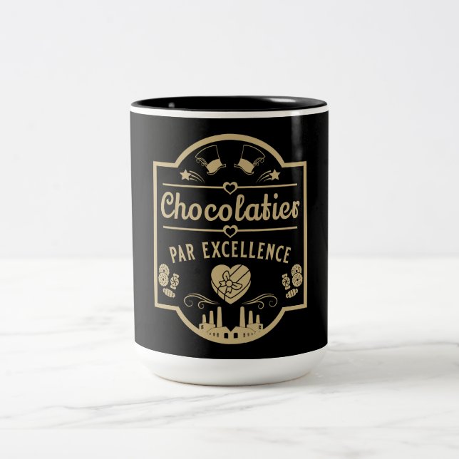 Taza Bicolor Creador de chocolate (Centro)