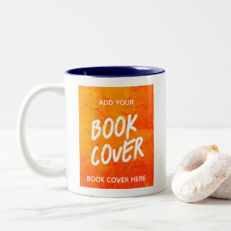 Taza Bicolor Creador de portada de libro Lanzamiento de libro p