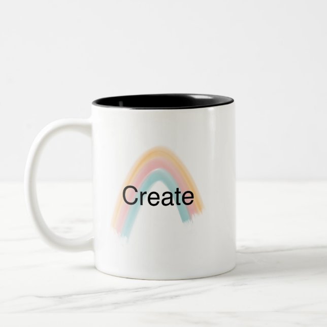 Taza Bicolor Crear (Izquierda)