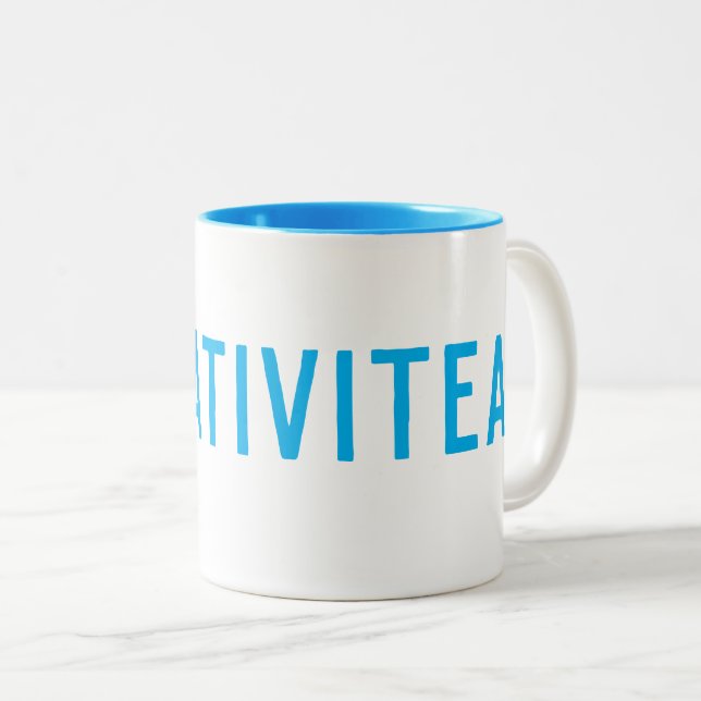 Taza Bicolor CREATIVITEA Wraparound Mug (Anverso derecho)