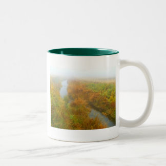 Taza Bicolor Creek de niebla