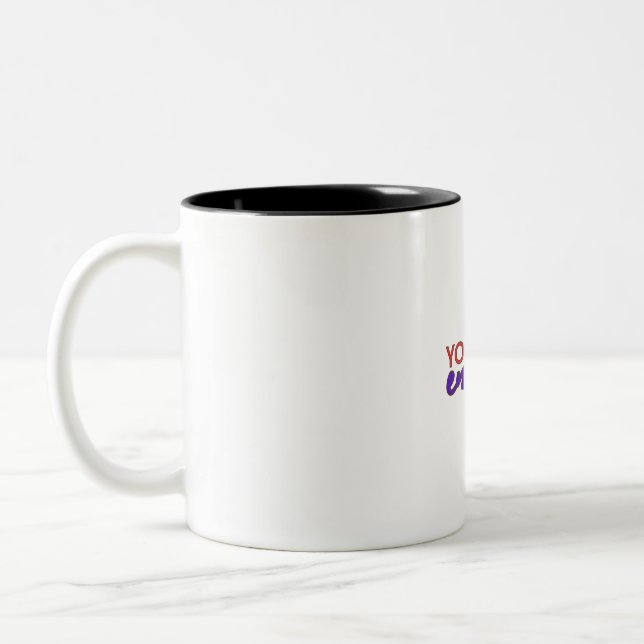 Taza Bicolor Creer en ti mismo (Izquierda)