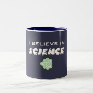 Taza Bicolor Creo en ciencia