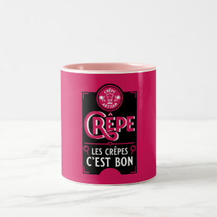 Taza Bicolor Crepes franceses