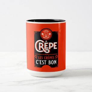 Taza Bicolor Crepes franceses