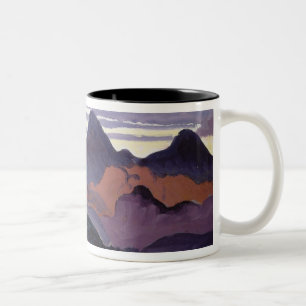Taza Bicolor Crepúsculo profundo, los Pirineos, c.1912-13