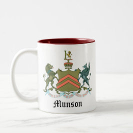 Taza Bicolor Crest Mug