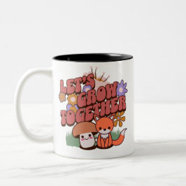 Taza Bicolor Crezcamos Juntos