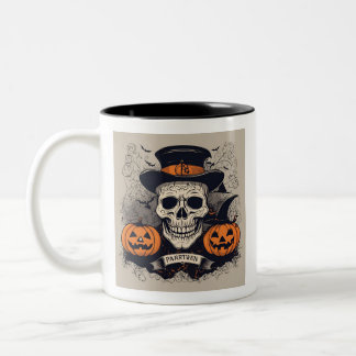 Taza Bicolor Cría de brujas: Fantasma Mug de Halloween