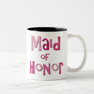 Taza Bicolor Criada del rosa Brown del honor