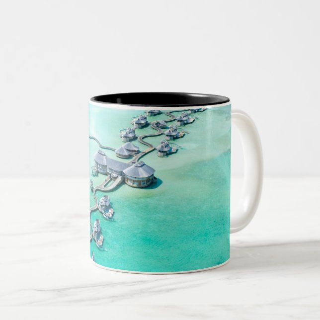 Taza Bicolor Criaturas marinas (Anverso derecho)