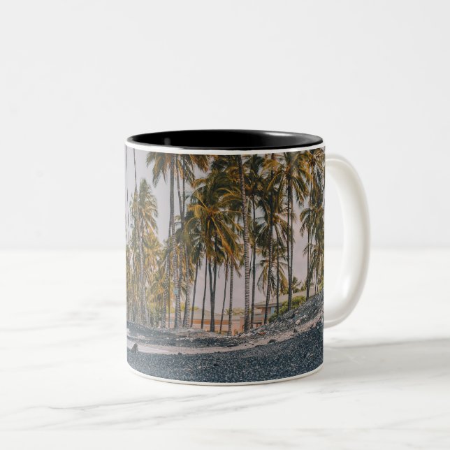 Taza Bicolor Criaturas oceánicas (Anverso derecho)