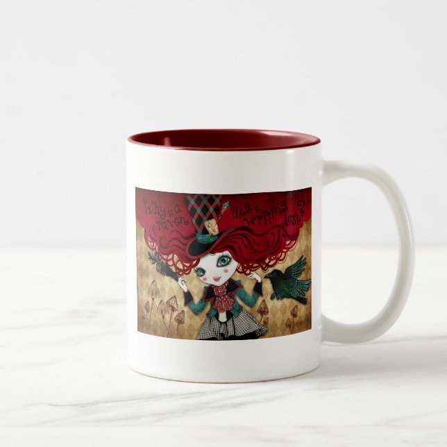 Taza Bicolor Criba enojada (Derecha)