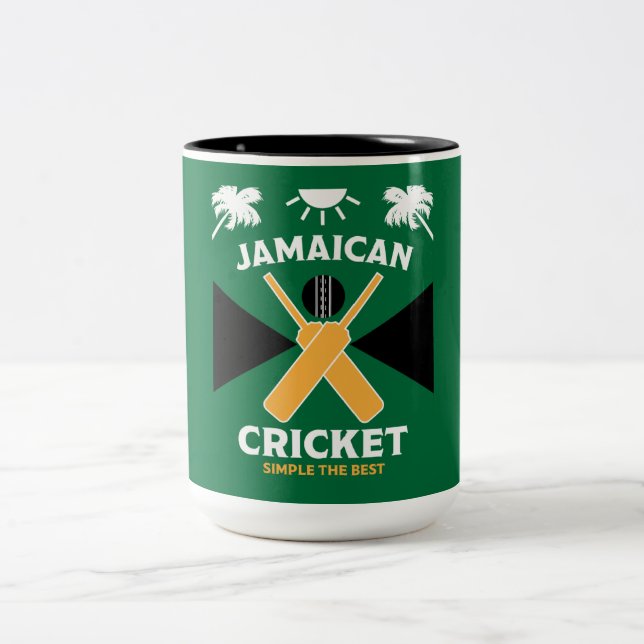 Taza Bicolor Cricket de Jamaica (Centro)
