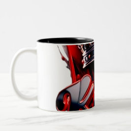 Taza Bicolor Crimson King Silver Crown - Urban Streetwear Editi