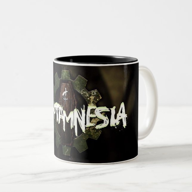 Taza Bicolor Criptamnesia (Anverso derecho)