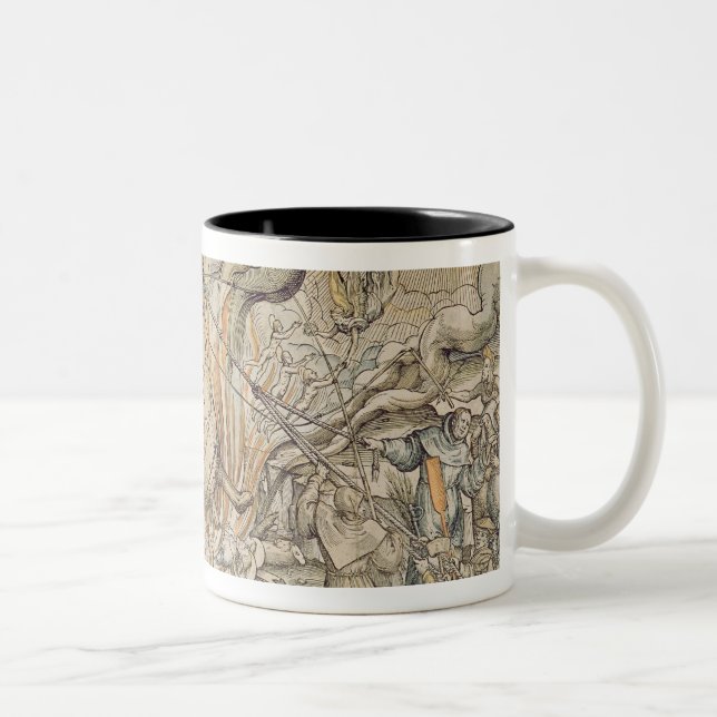 Taza Bicolor Crisol el derribar (Derecha)