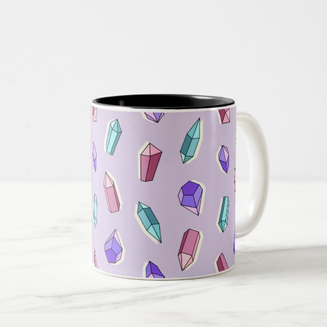 Taza Bicolor Cristales (Anverso derecho)