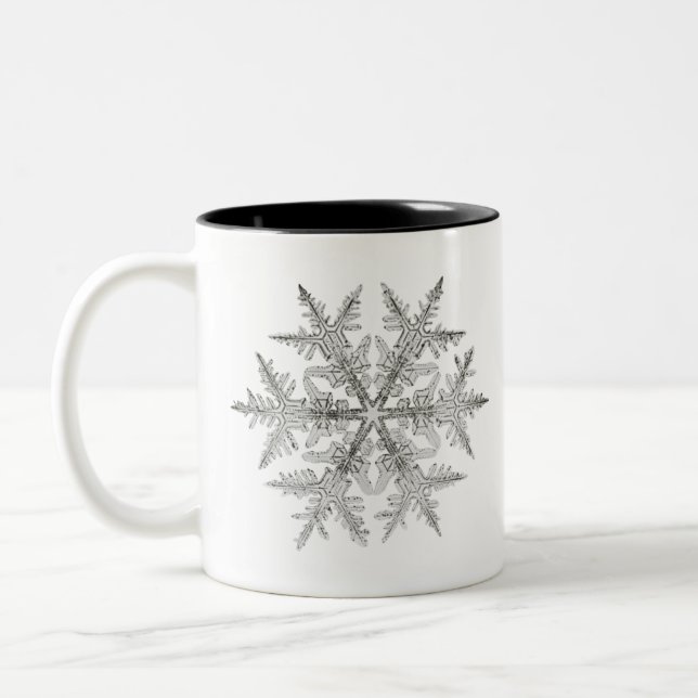 TAZA BICOLOR CRISTALIZADOR DE NIEVE DE NOWFLAKE (Izquierda)