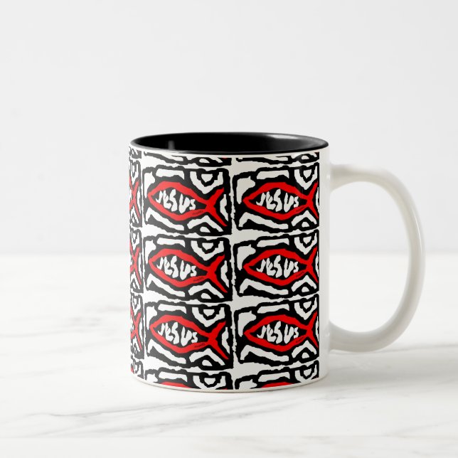 Taza Bicolor cristiano (Derecha)