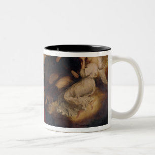 Taza Bicolor Cristo en el jardín de aceitunas, 1827