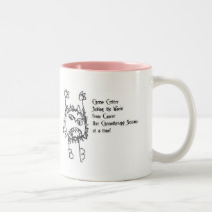 Taza Bicolor Critter de Chemo