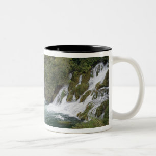 Taza Bicolor Croacia, Dalmacia, Parque Nacional Cataratas de Kr