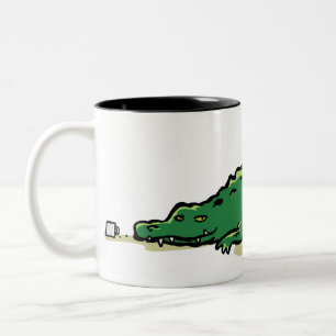 Taza Bicolor croco mug